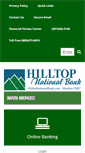 Mobile Screenshot of hilltopnationalbank.com